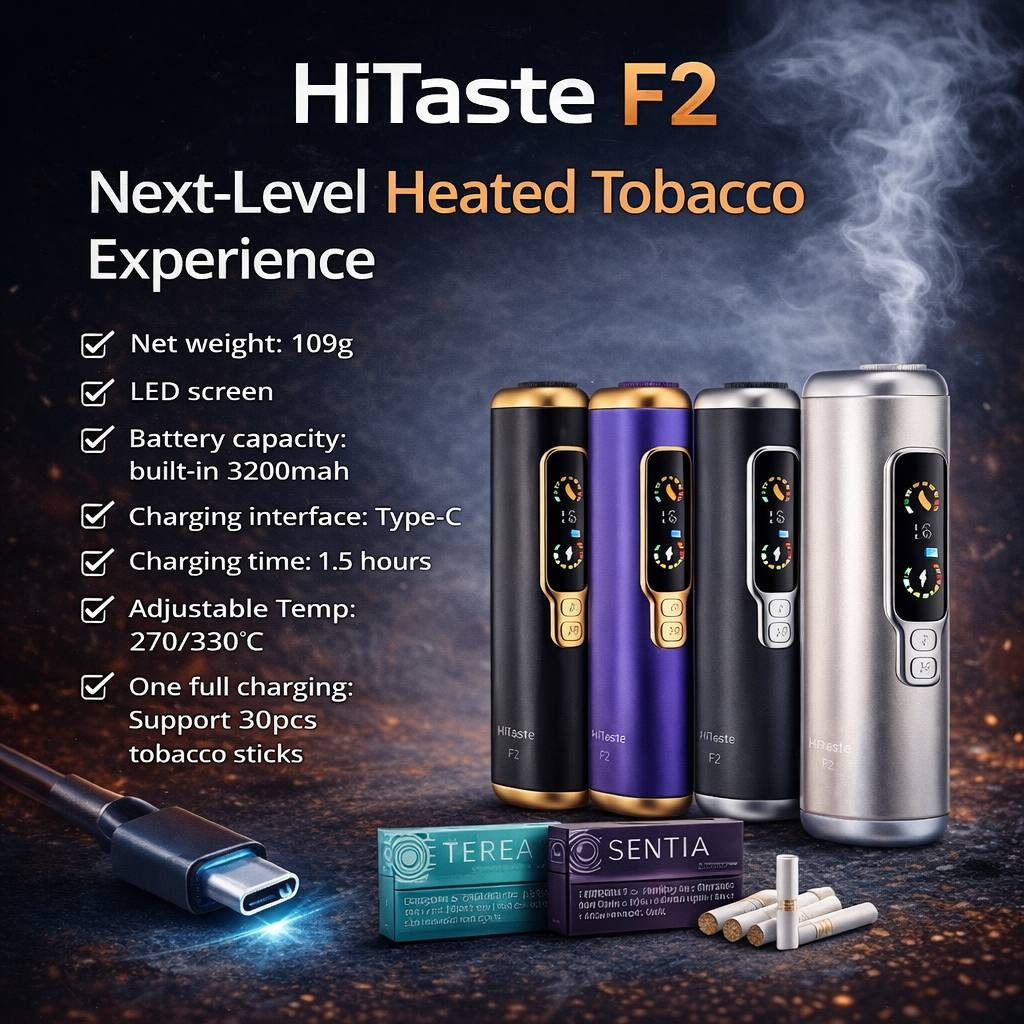 二回機 HiTaste F2/ Fasoul Q1 / Mate Air / STELLAR /C2 IQOS菸彈 日T 哈T 亞T 韓T TEREA HEETS 主機